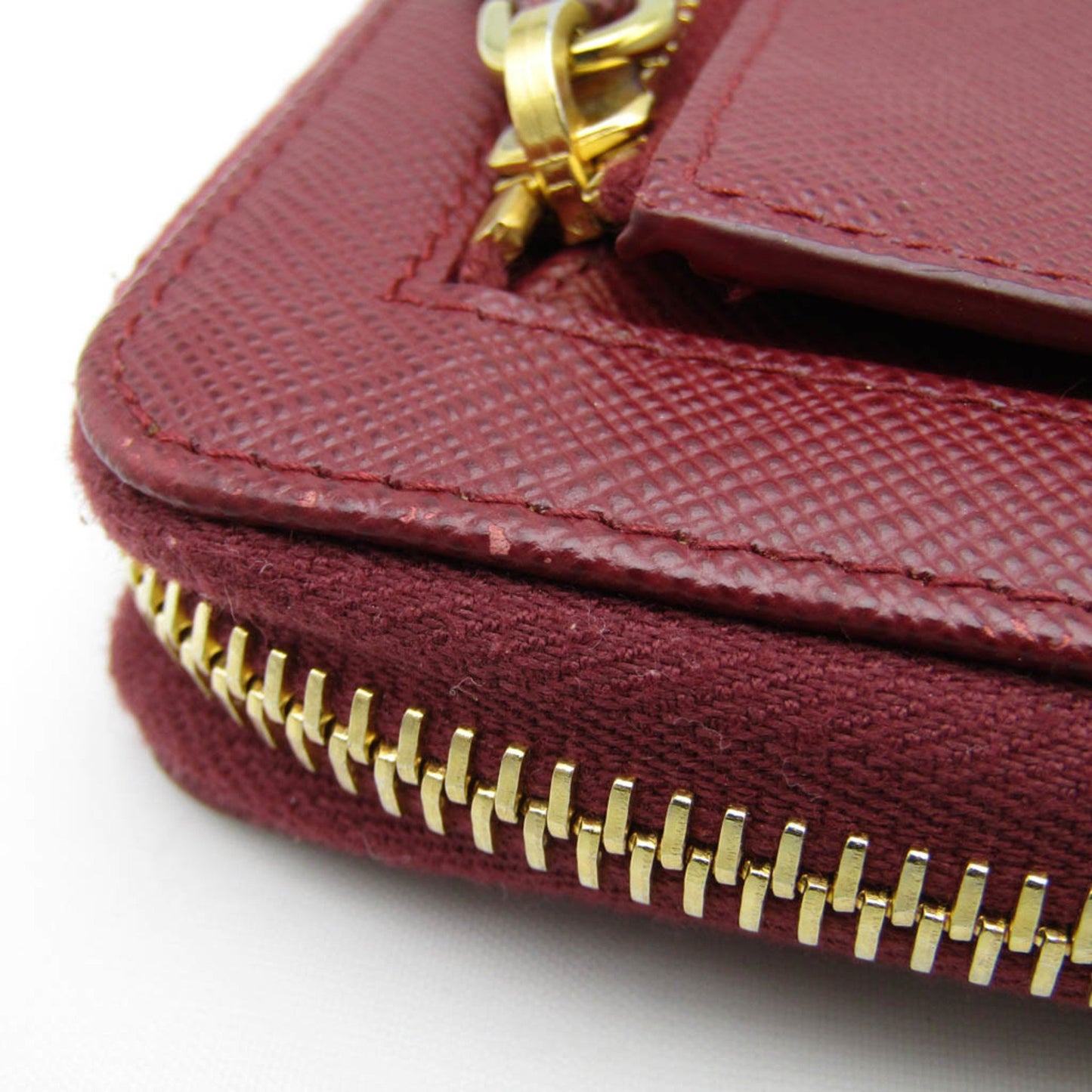 Prada Red Leather Saffiano