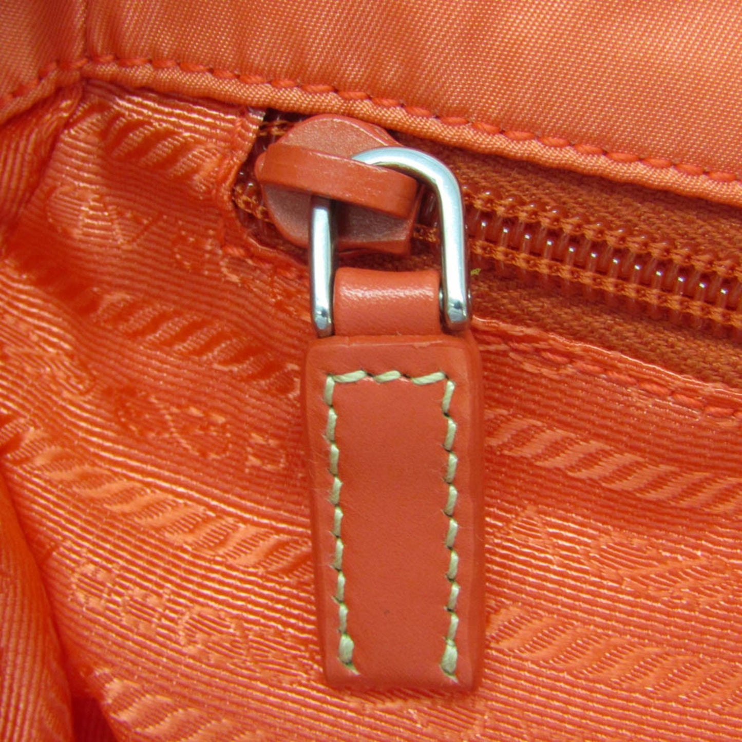 Prada Orange Synthetic Vela