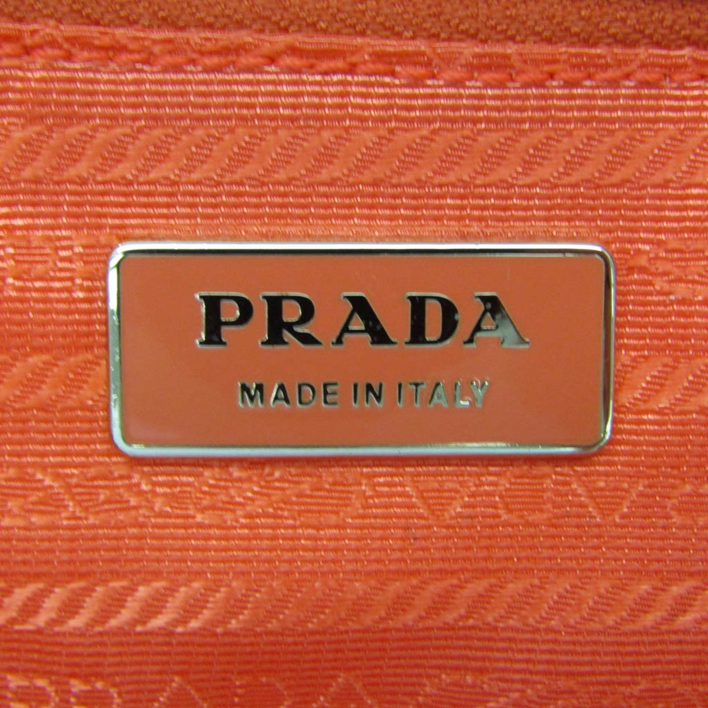 Prada Orange Synthetic Vela