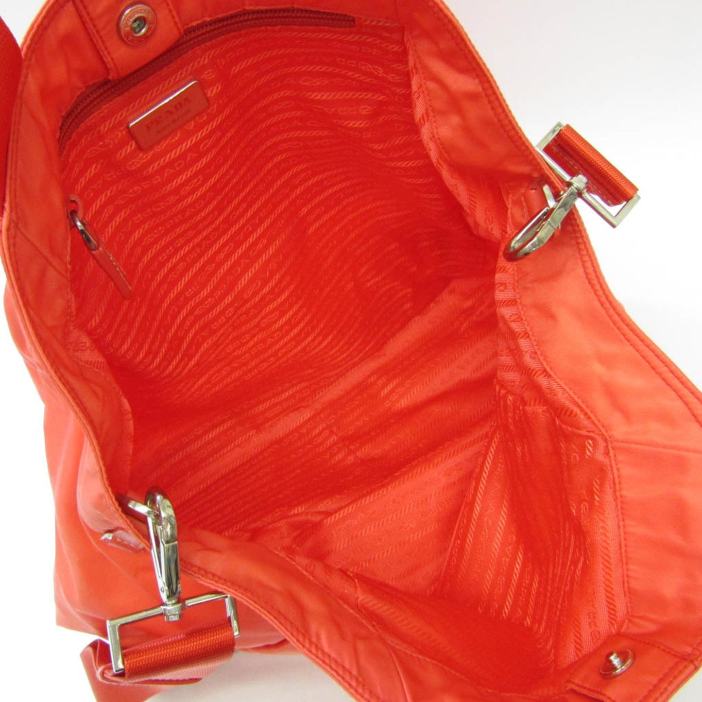 Prada Orange Synthetic Vela