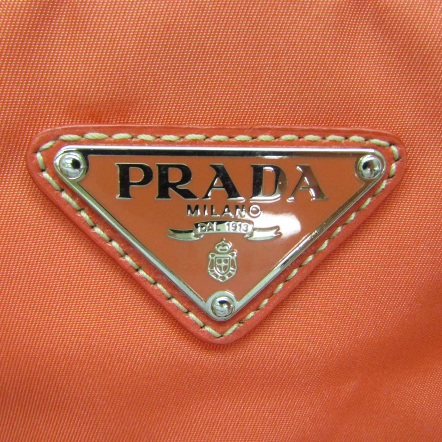 Prada Orange Synthetic Vela