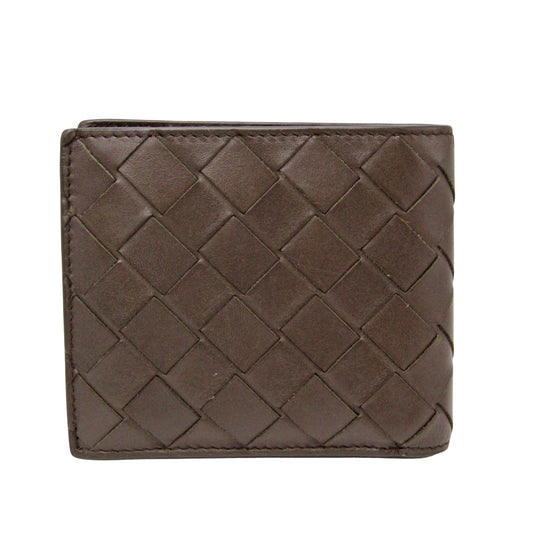 Bottega Veneta Brown Leather Intrecciato