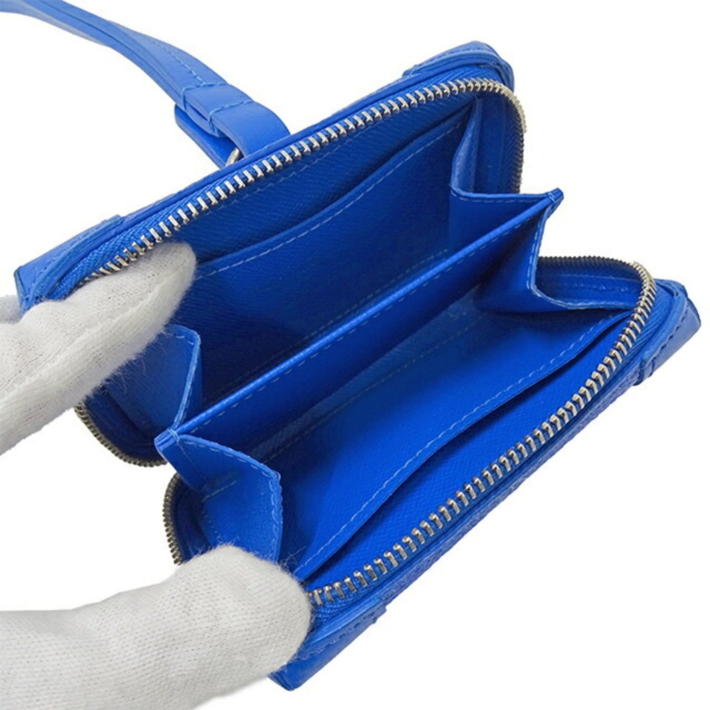Louis Vuitton Blue Canvas Portefeuille