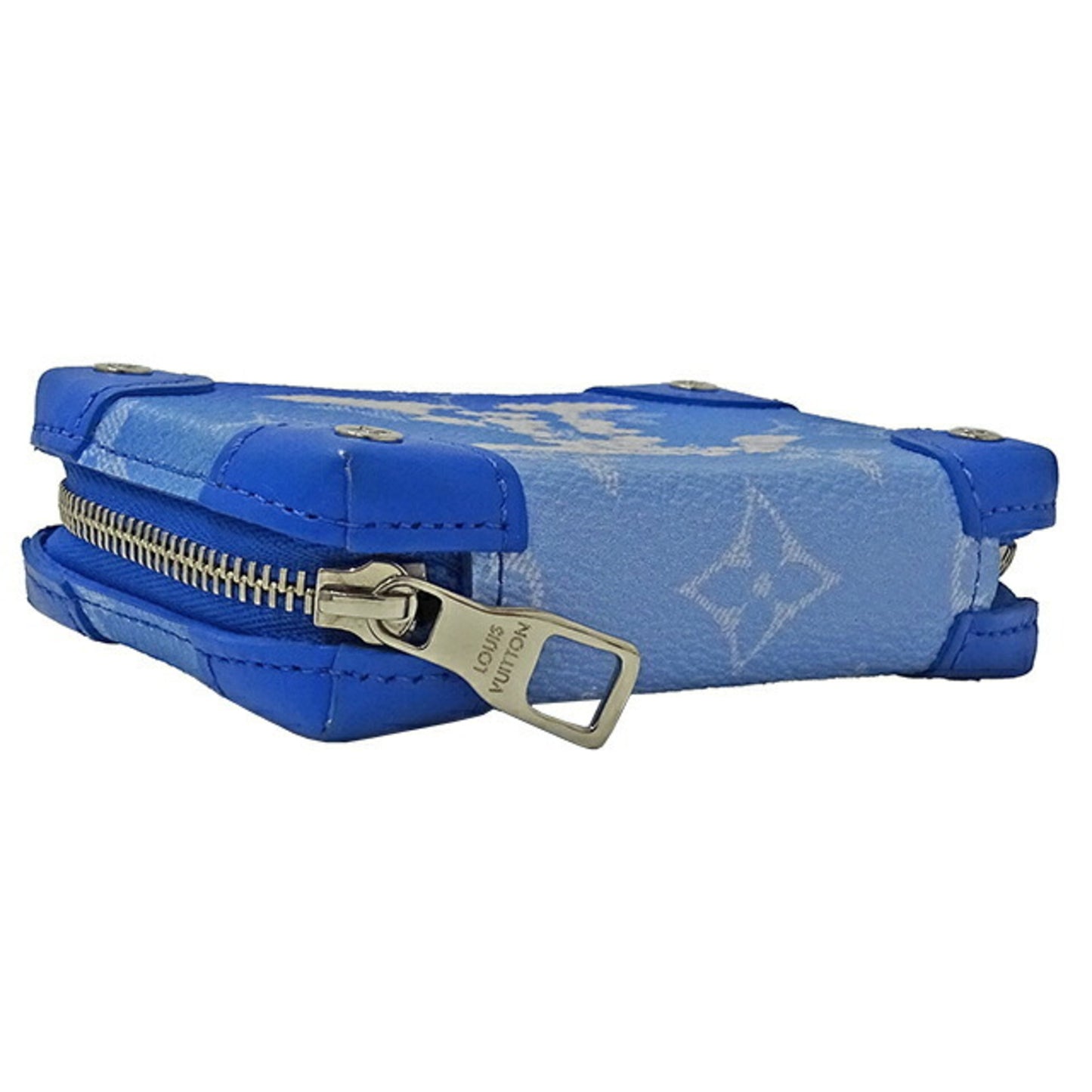 Louis Vuitton Blue Canvas Portefeuille