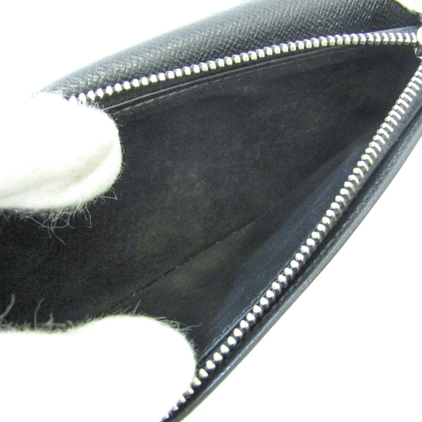 Louis Vuitton Black Leather Brazza