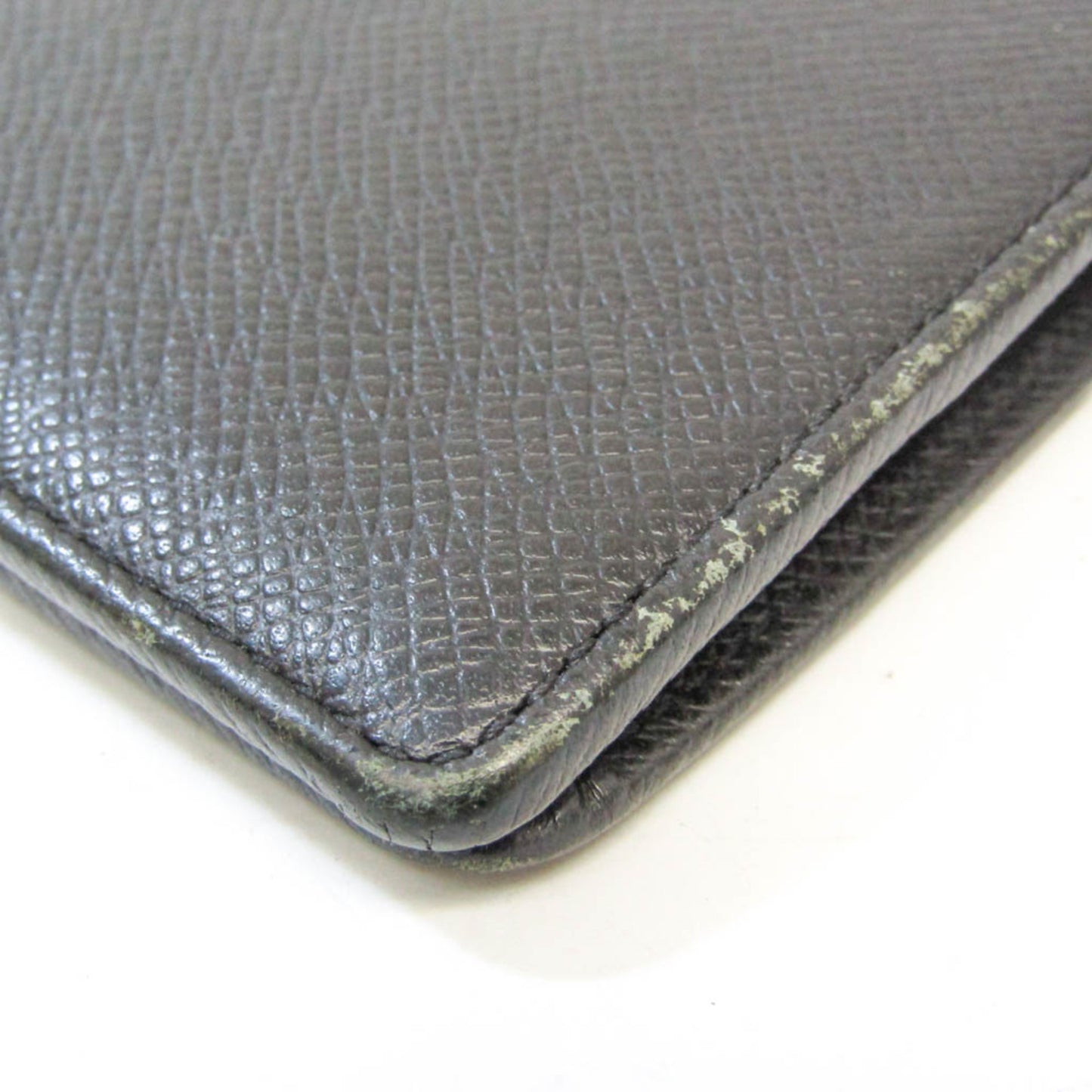 Louis Vuitton Black Leather Brazza