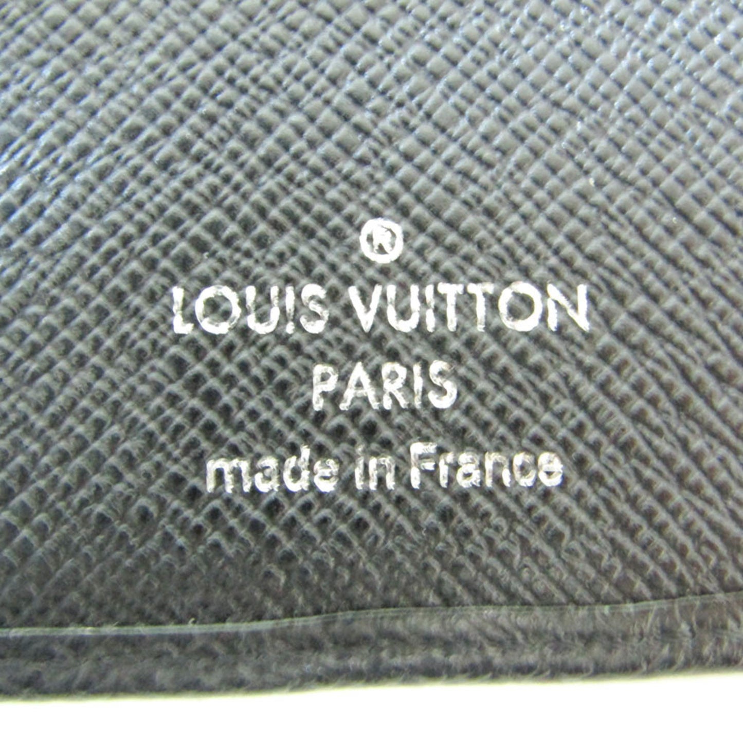 Louis Vuitton Black Leather Brazza