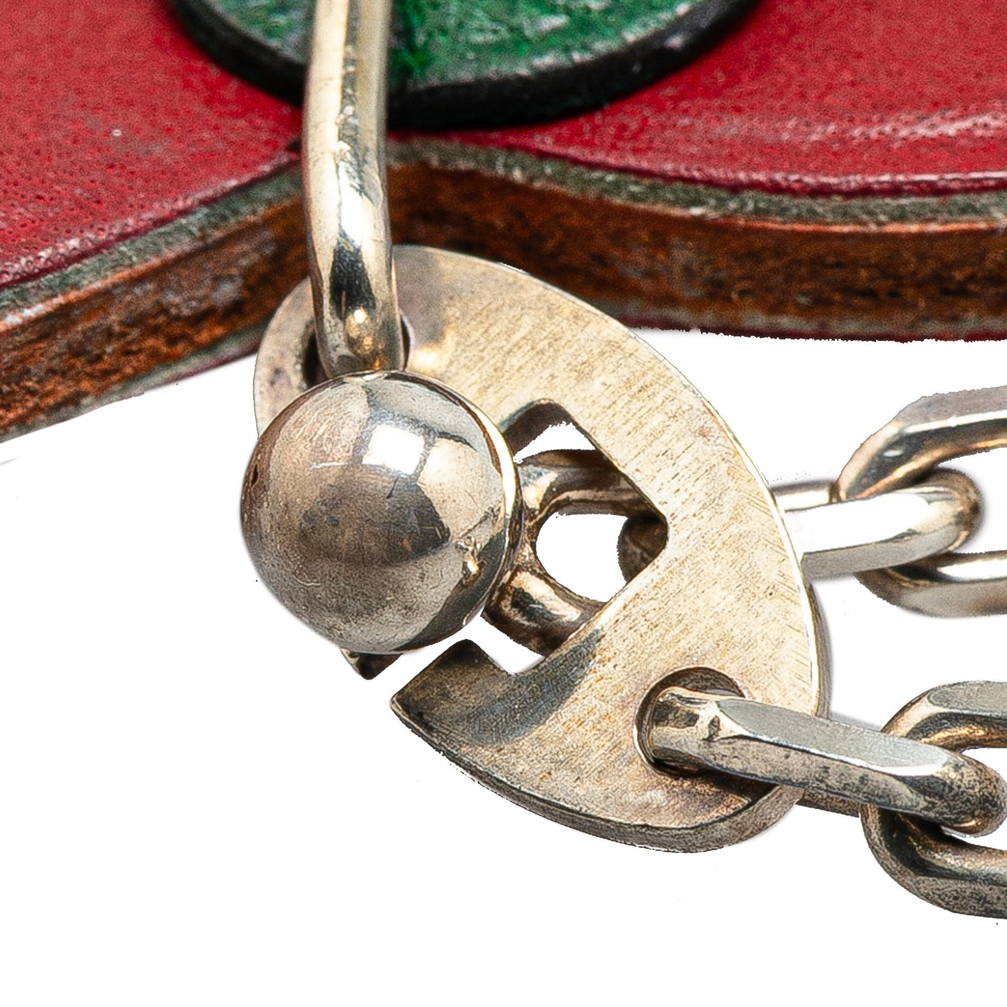 Hermès Leather Apple Bag Charm