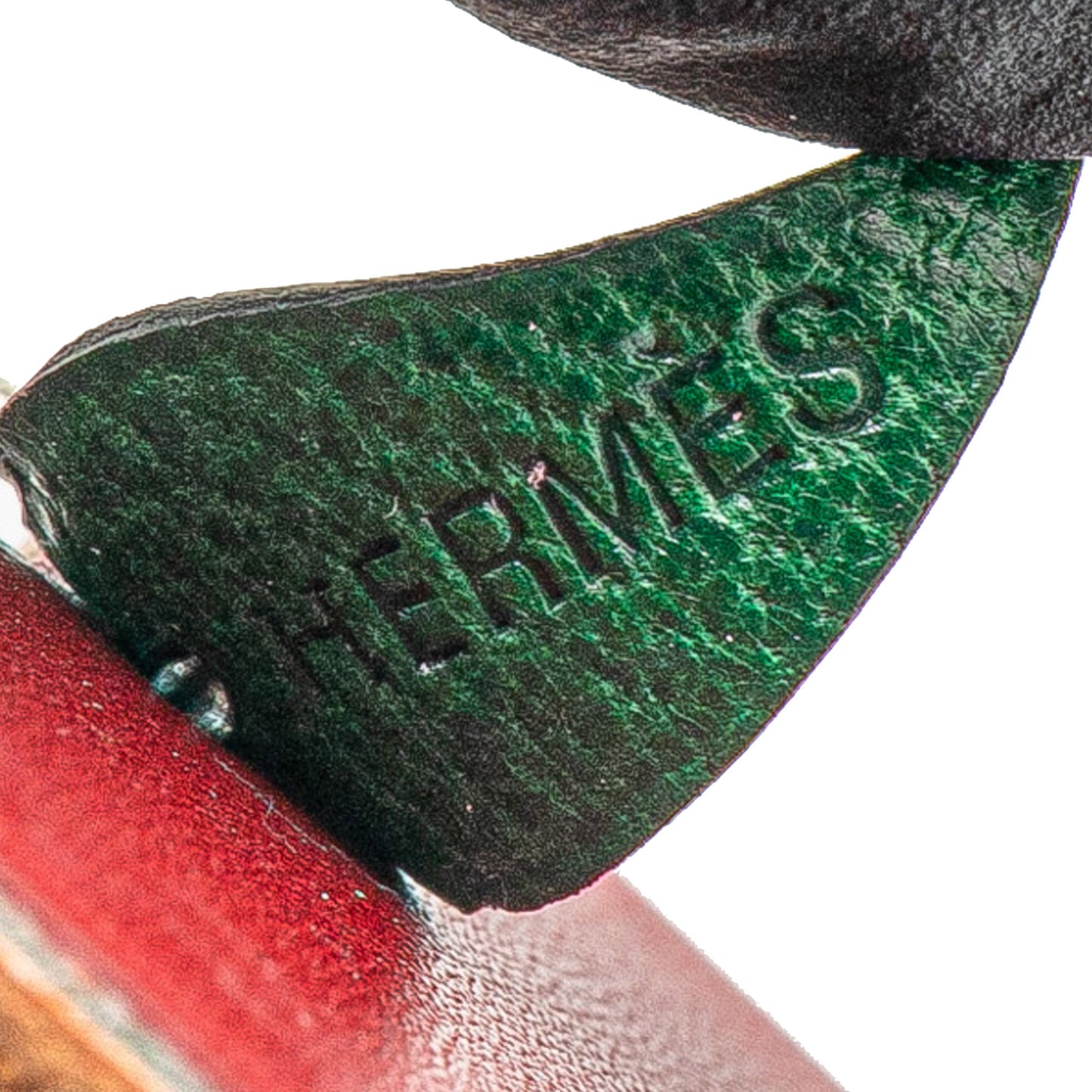 Hermès Leather Apple Bag Charm
