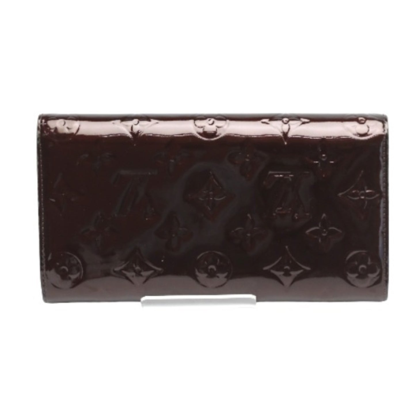 Louis Vuitton Red Patent Leather Portefeuille Sarah