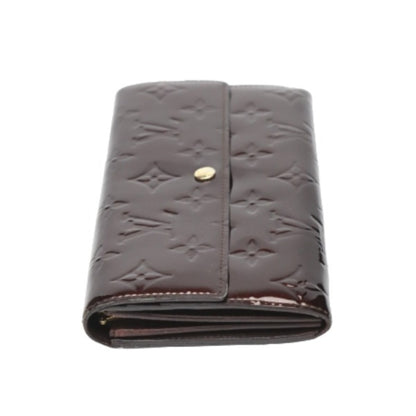 Louis Vuitton Red Patent Leather Portefeuille Sarah