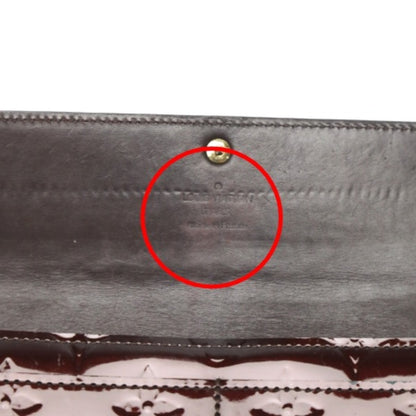 Louis Vuitton Red Patent Leather Portefeuille Sarah