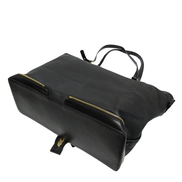 Fendi Brown Pony-style Calfskin Zucca
