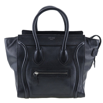 Louis Vuitton Black Leather Steamer