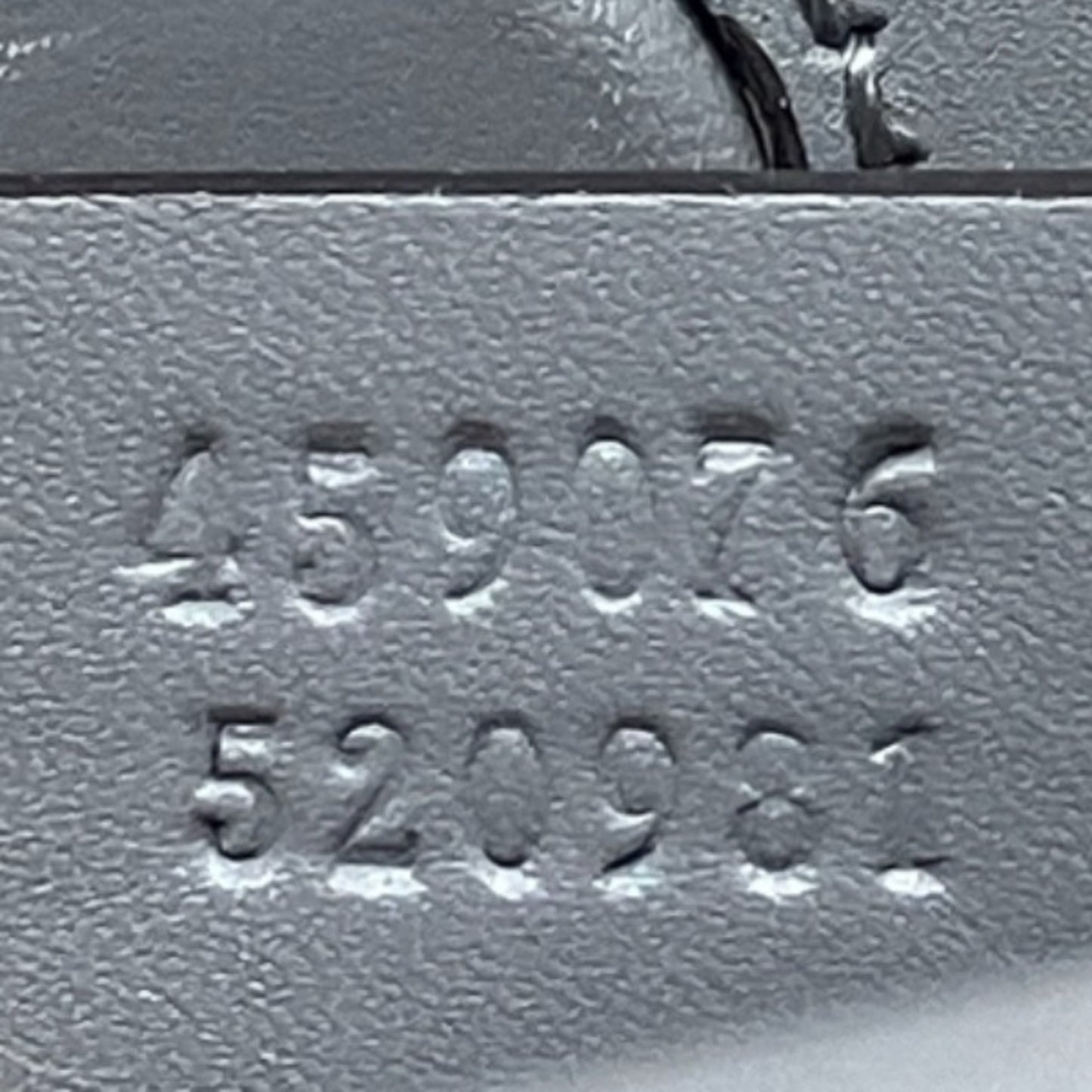 Gucci Gray Leather Bamboo