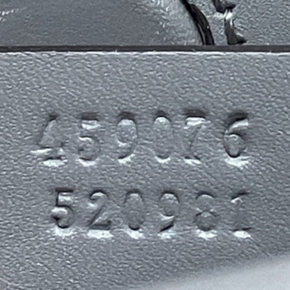 Gucci Gray Leather Bamboo