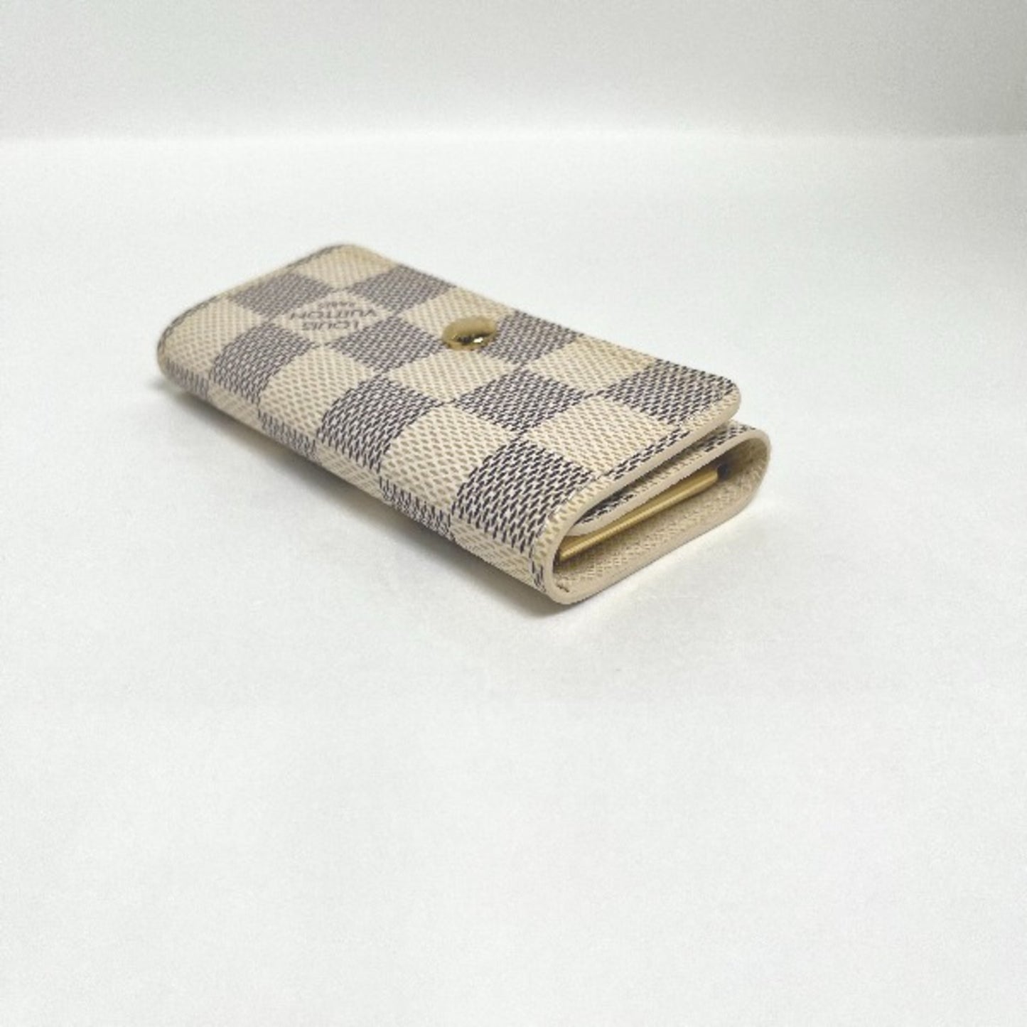 Louis Vuitton Brown Canvas Pochette Clés