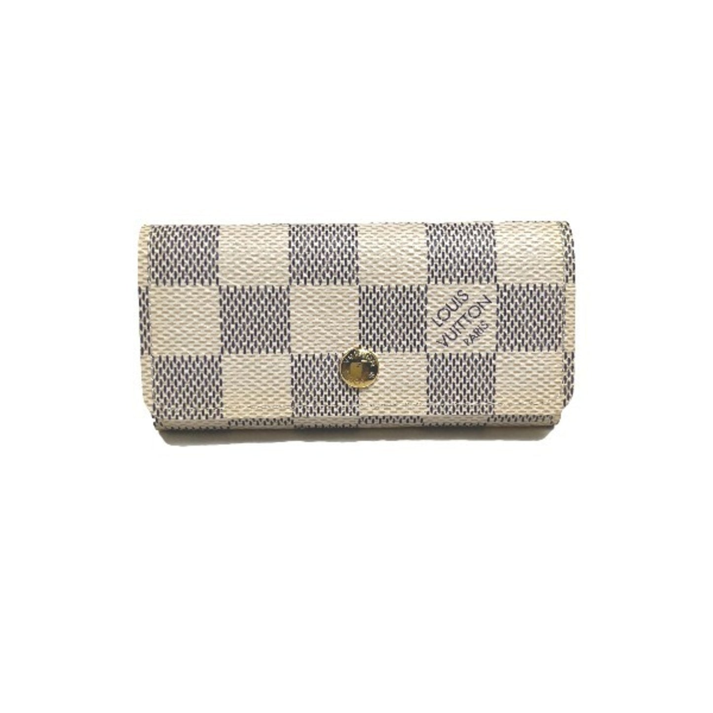 Louis Vuitton Brown Canvas Pochette Clés