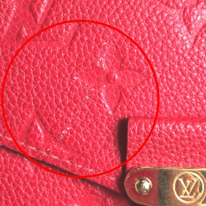 Louis Vuitton Red Leather Metis