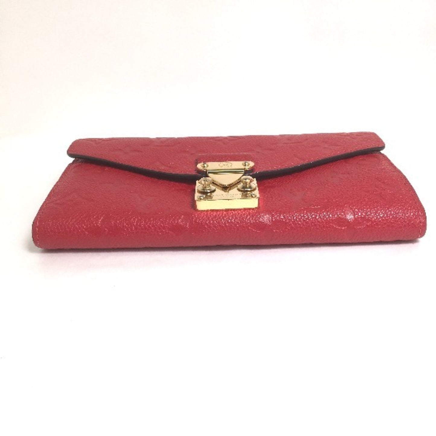 Louis Vuitton Red Leather Metis