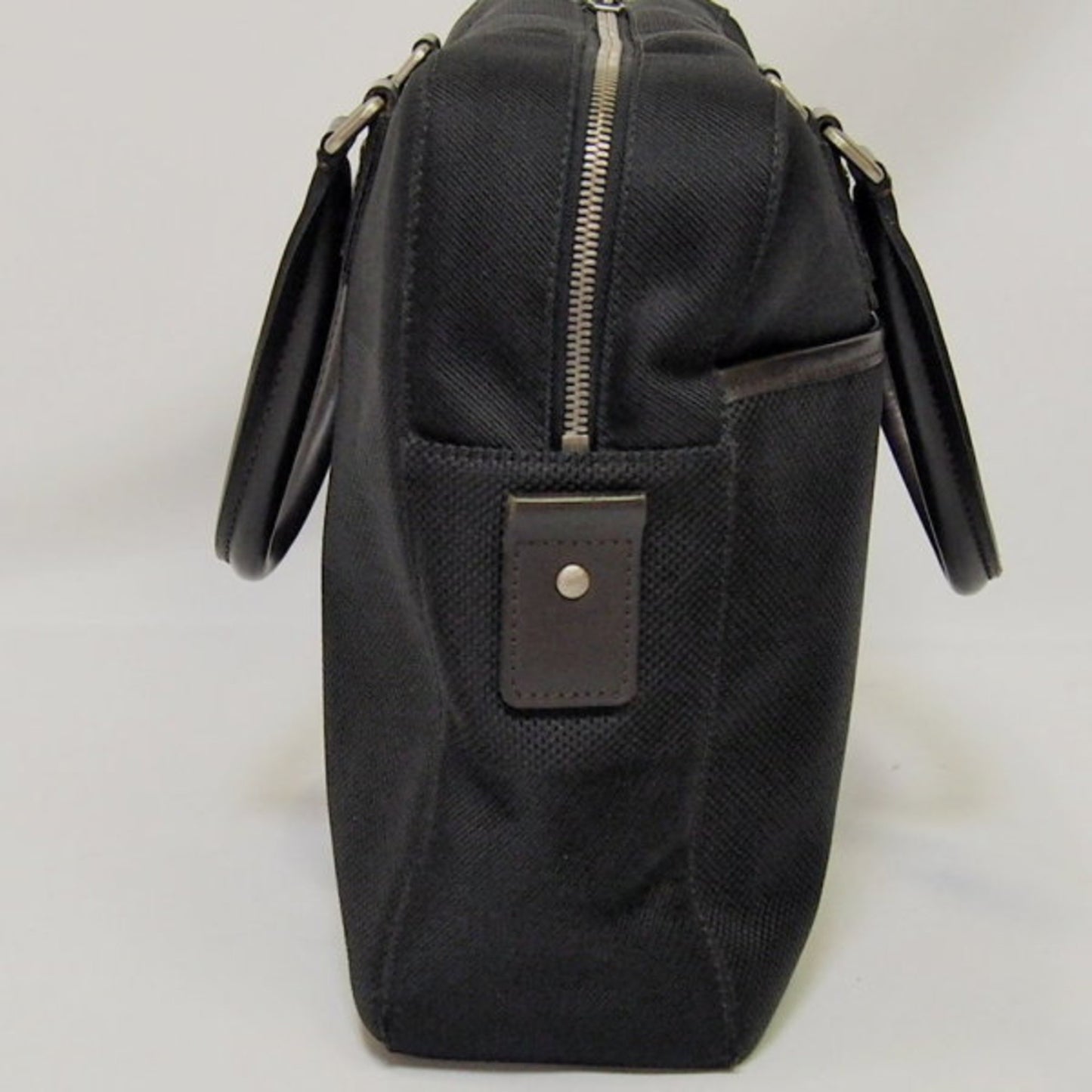 Louis Vuitton Black Canvas Handbag