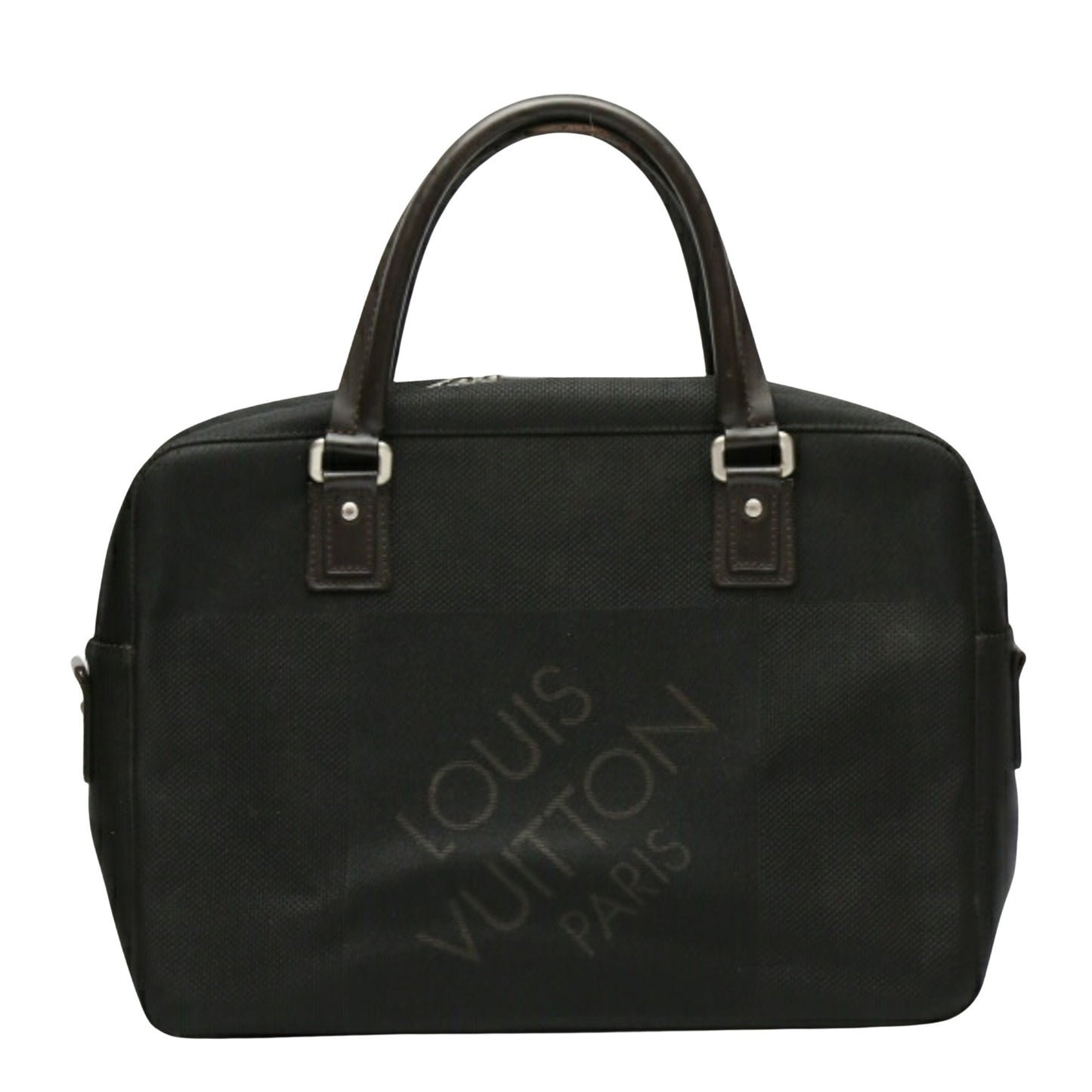Louis Vuitton Black Canvas Handbag