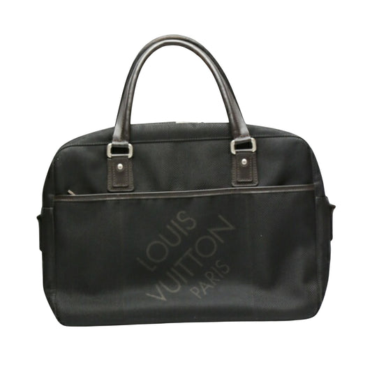 Louis Vuitton Black Canvas Handbag