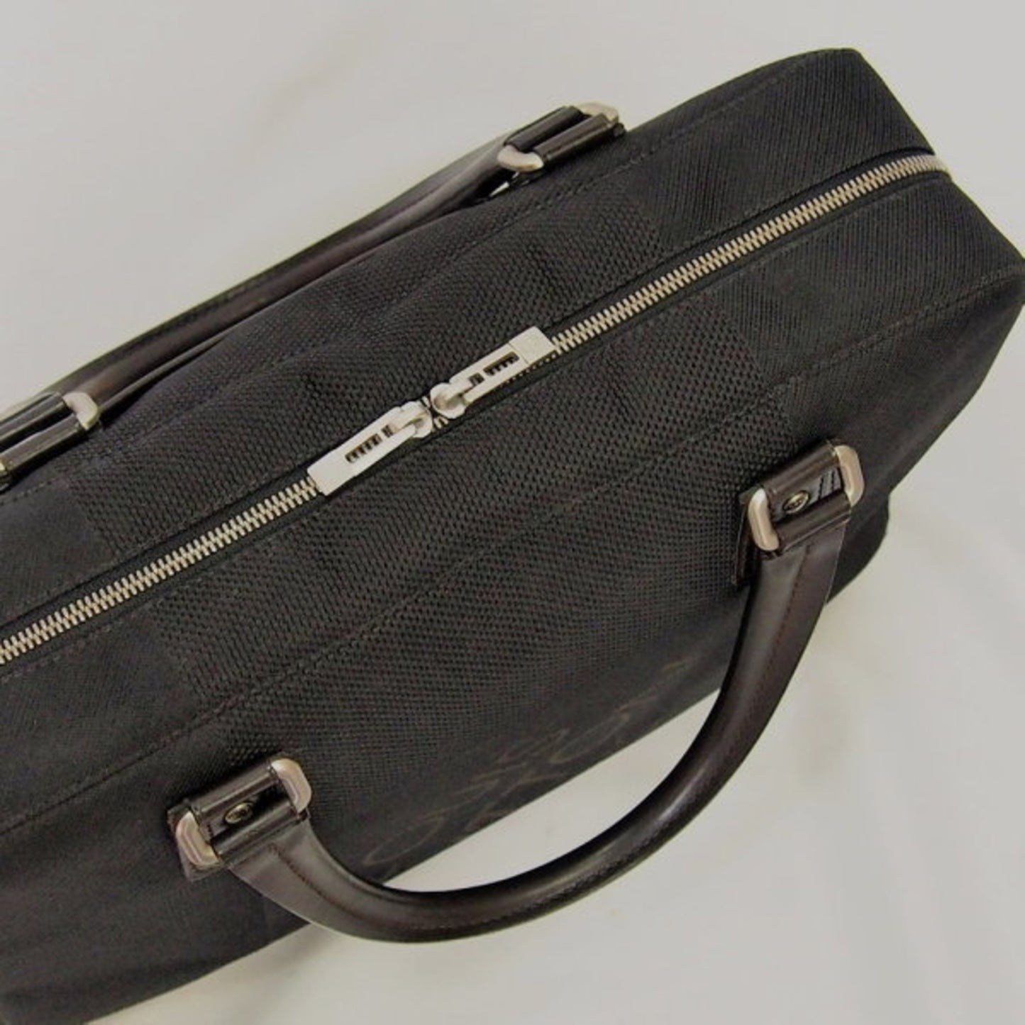 Louis Vuitton Black Canvas Handbag
