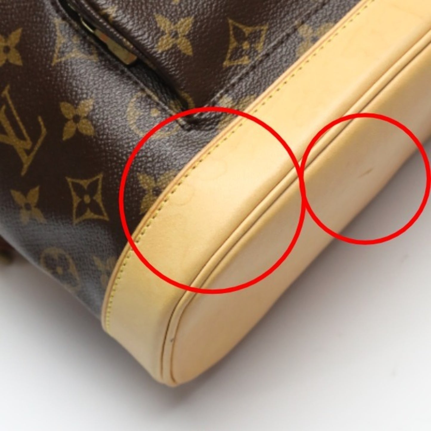 Louis Vuitton Brown Canvas Montsouris