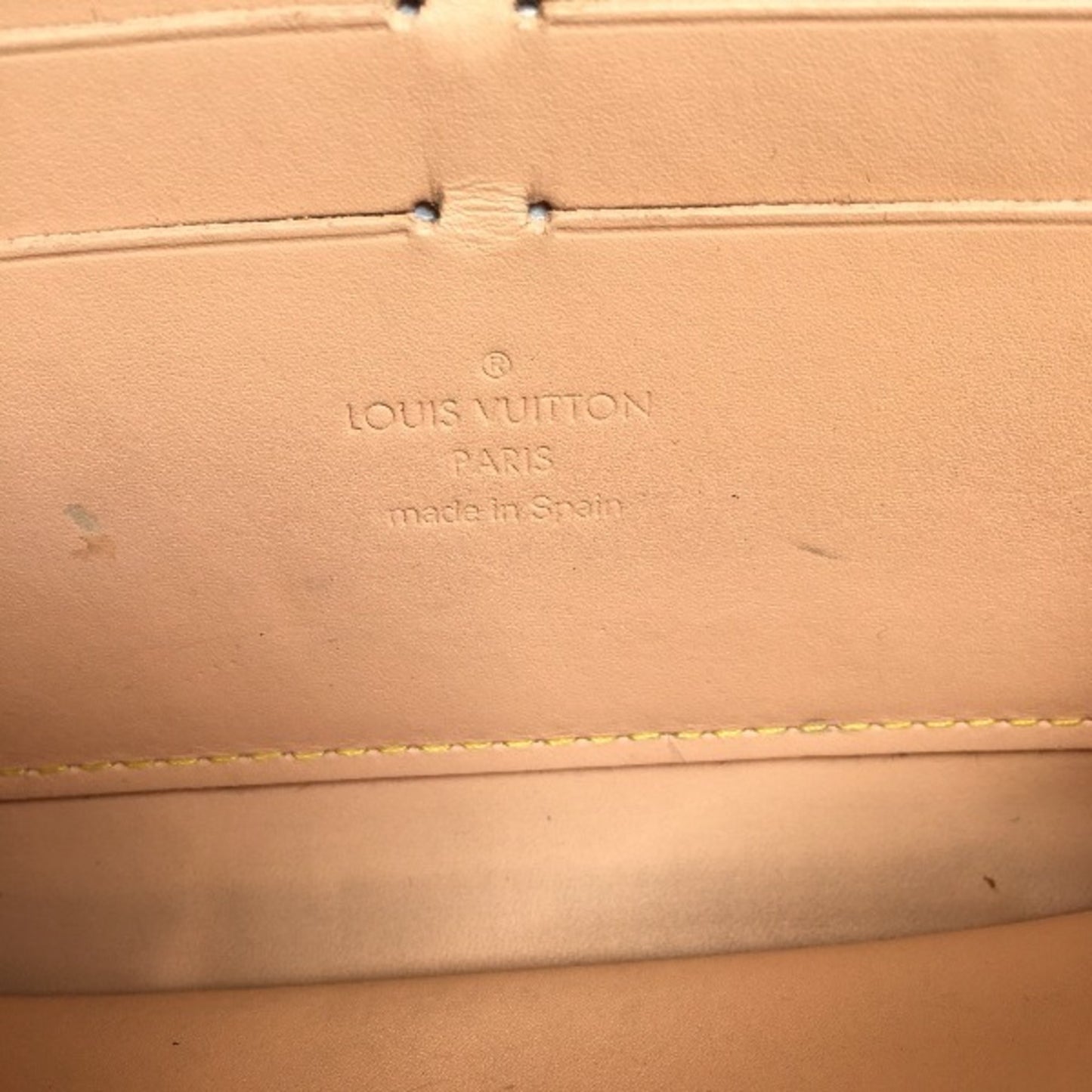 Louis Vuitton Black Canvas Portefeuille Zippy