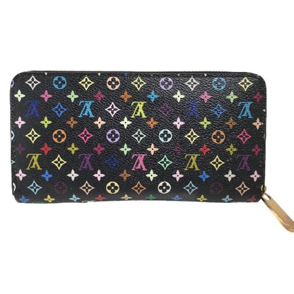 Louis Vuitton Black Canvas Portefeuille Zippy