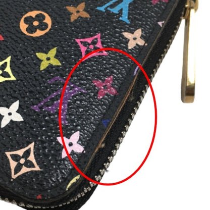 Louis Vuitton Black Canvas Portefeuille Zippy