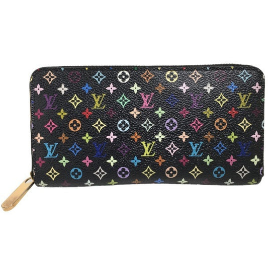 Louis Vuitton Black Canvas Portefeuille Zippy