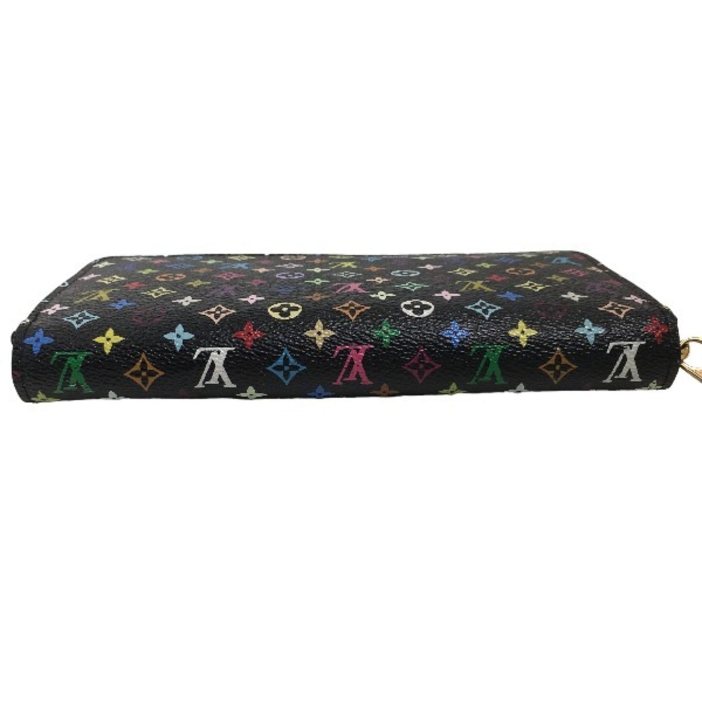 Louis Vuitton Black Canvas Portefeuille Zippy