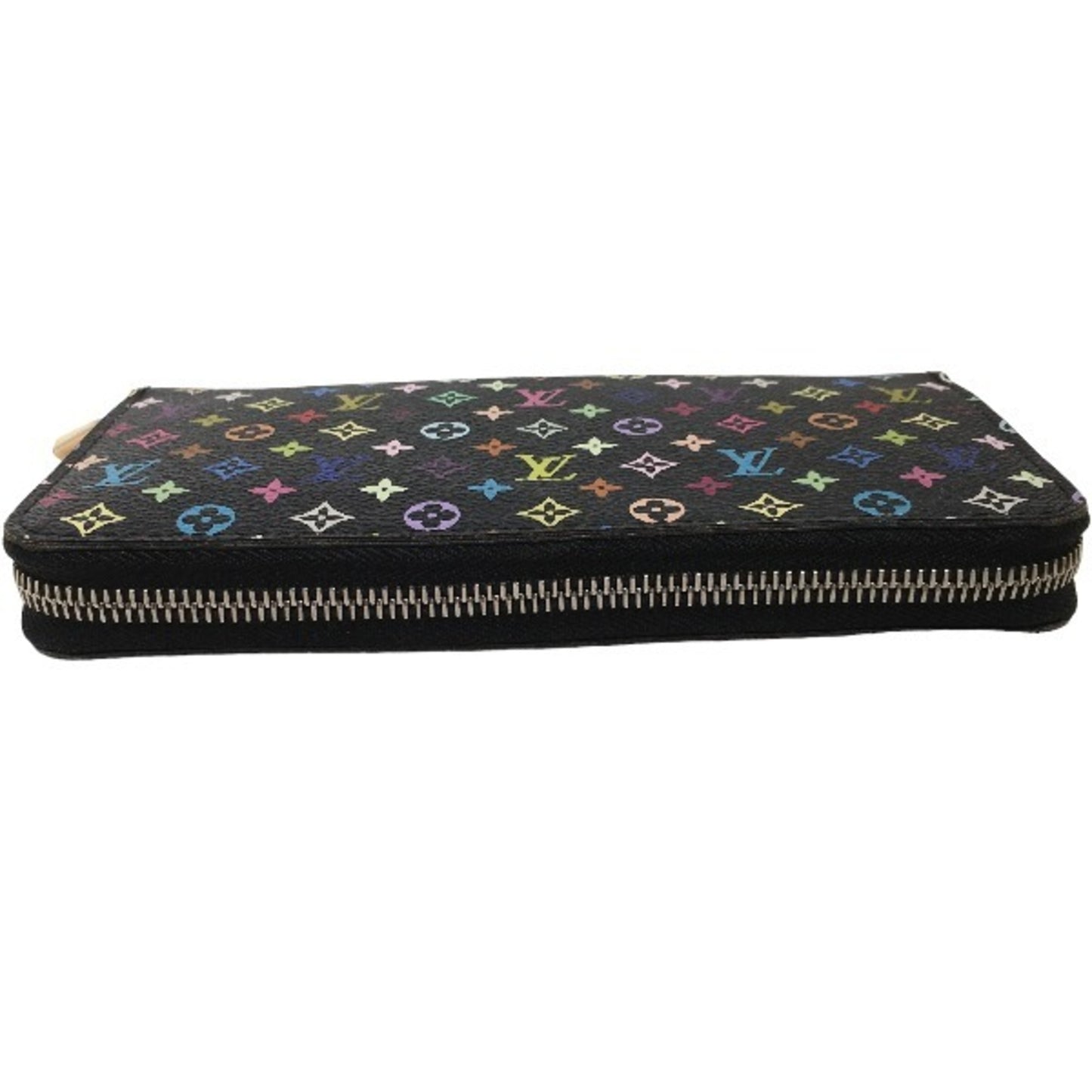 Louis Vuitton Black Canvas Portefeuille Zippy