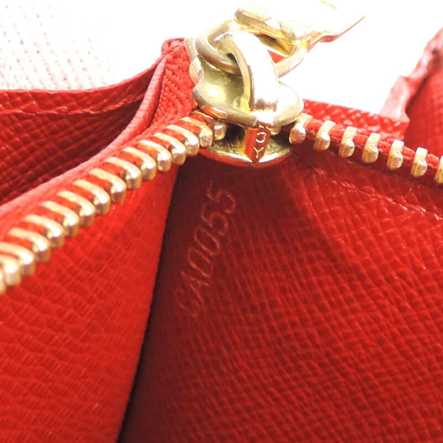 Louis Vuitton Red Leather Sarah