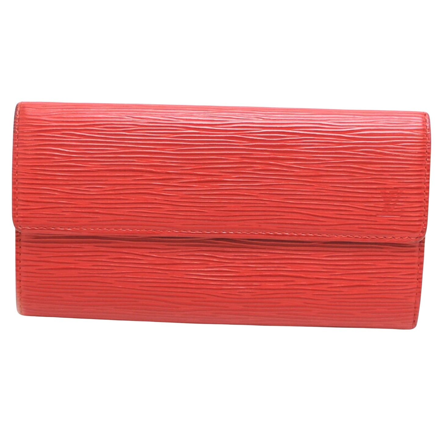 Louis Vuitton Red Leather Sarah
