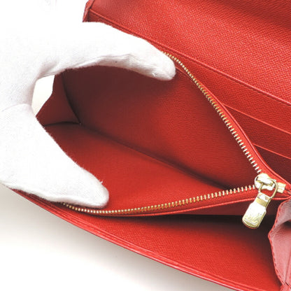 Louis Vuitton Red Leather Sarah