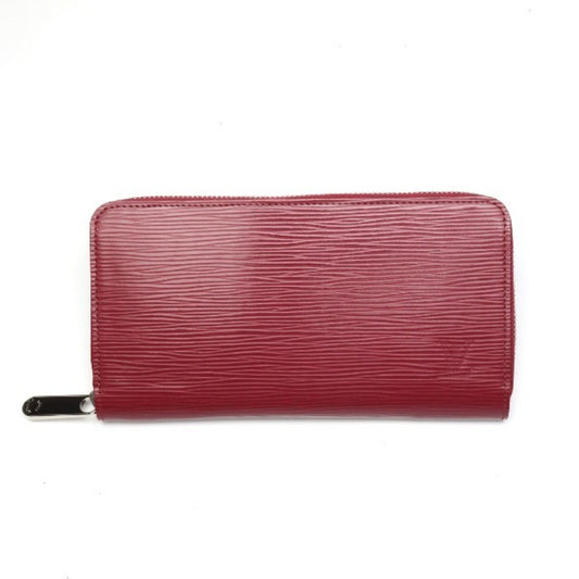Louis Vuitton Red Leather Portefeuille Zippy