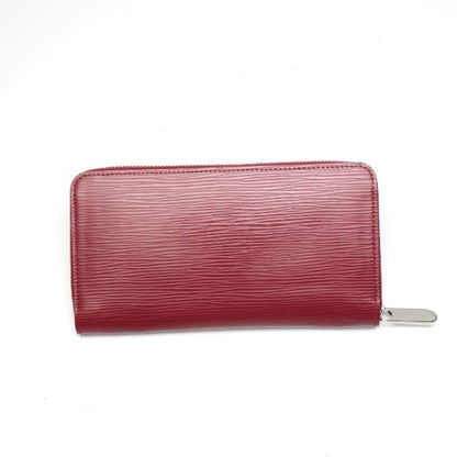 Louis Vuitton Red Leather Portefeuille Zippy