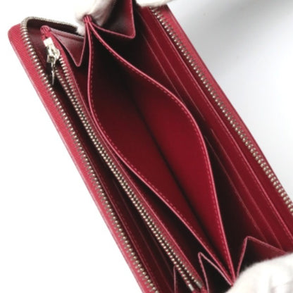 Louis Vuitton Red Leather Portefeuille Zippy