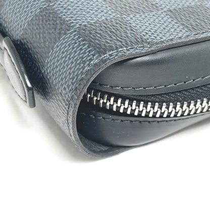 Louis Vuitton Blue Canvas Zippy Xl