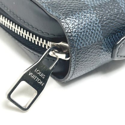 Louis Vuitton Blue Canvas Zippy Xl
