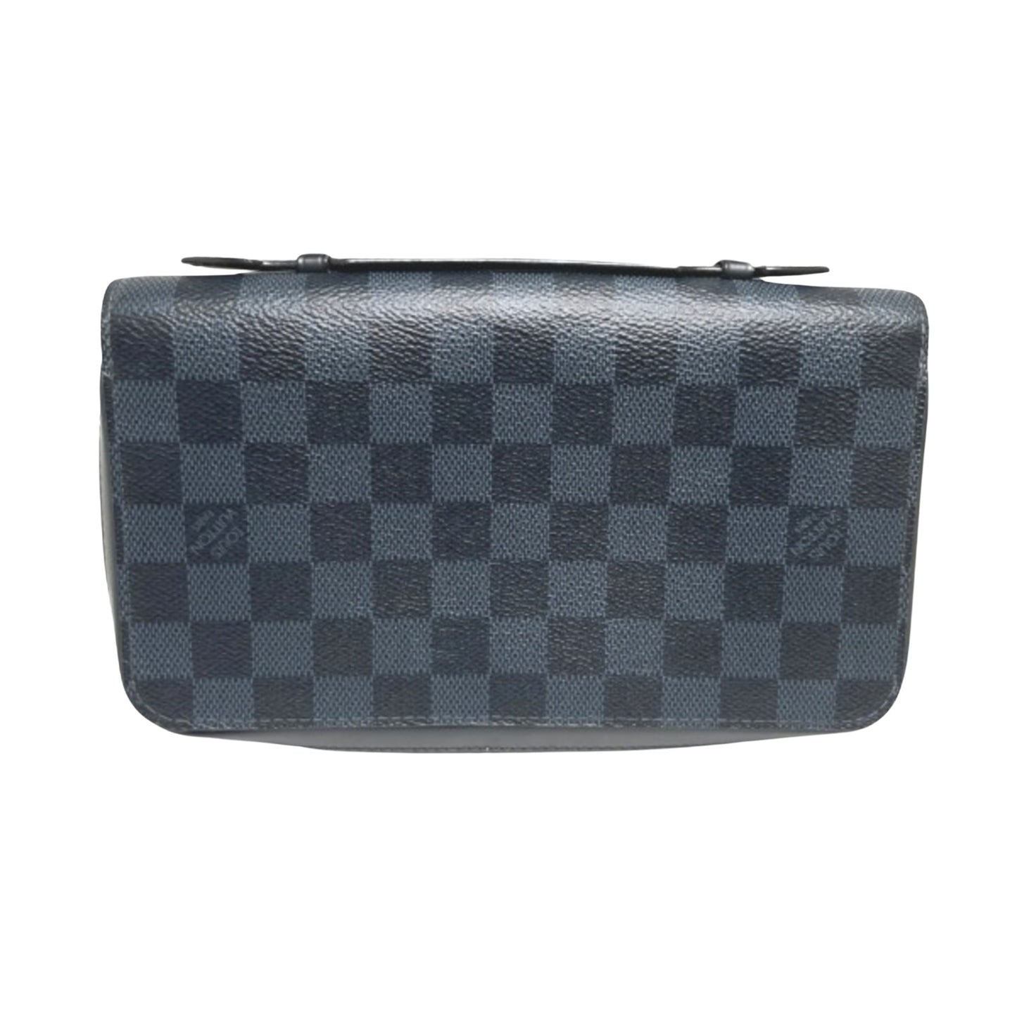 Louis Vuitton Blue Canvas Zippy Xl