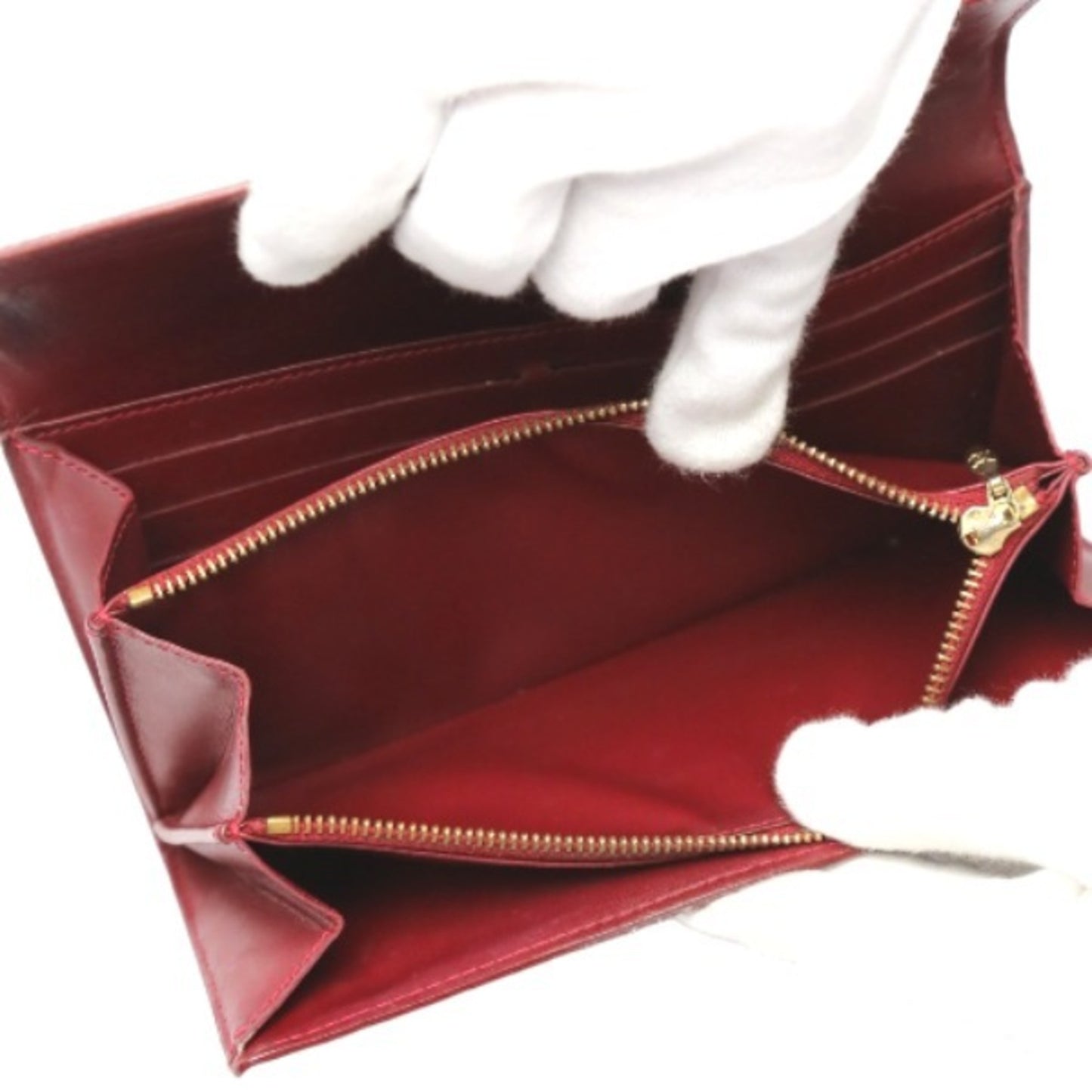 Louis Vuitton Red Patent Leather Sarah