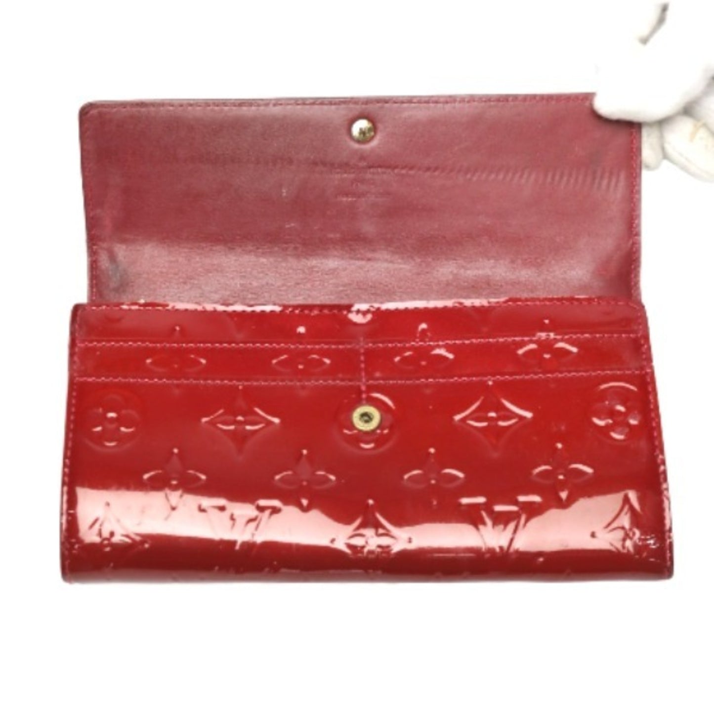 Louis Vuitton Red Patent Leather Sarah