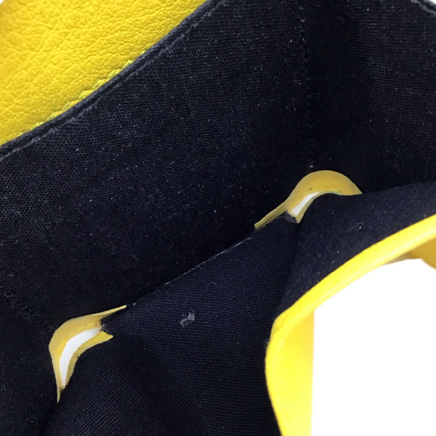 Balenciaga Yellow Leather Papier