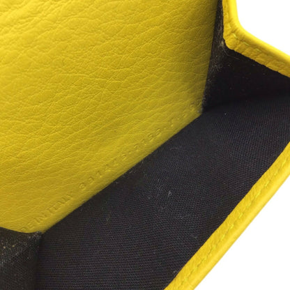 Balenciaga Yellow Leather Papier