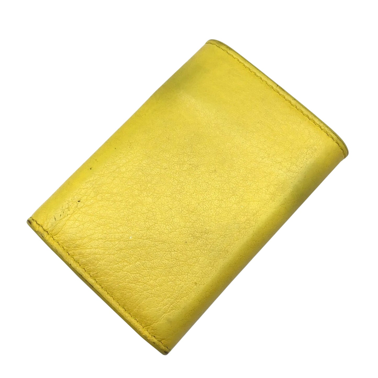 Balenciaga Yellow Leather Papier