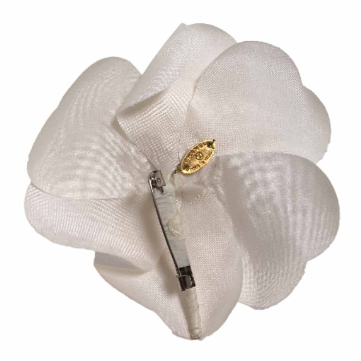 Chanel White Synthetic Camélia